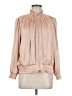 Chico's 100% Polyester Pink Track Jacket Size Med (1) - photo 1