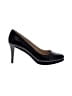 Nine West 100% Leather Black Heels Size 10 - photo 1