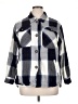 Ashley by 26 International 100% Cotton Plaid Blue Jacket Size XL - photo 1