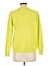 A New Day 100% Polyester Solid Green Pullover Sweater Size L - photo 2