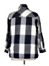 Ashley by 26 International 100% Cotton Plaid Blue Jacket Size XL - photo 2