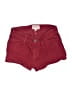 Current/Elliott 100% Cotton Solid Burgundy Shorts Size 25 waist - photo 1