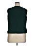 Moshita 100% Polyester Green Sleeveless Blouse Size 16 - photo 2