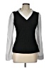 Unbranded 100% Polyester Black Long Sleeve Blouse Size L - photo 1