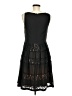 Jessica Simpson 100% Polyester Black Cocktail Dress Size 8 - photo 2