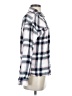 BP. Plaid Silver Long Sleeve Button-Down Shirt Size S - photo 4