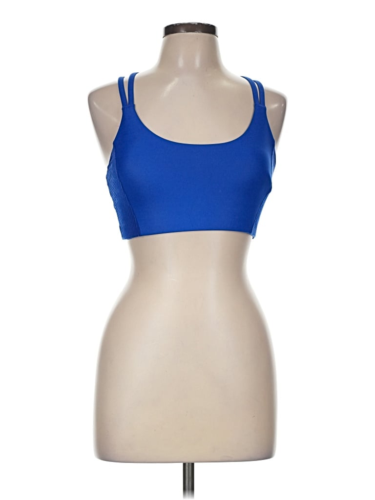 Pre-owned Fabletics Sports Bra In Blue