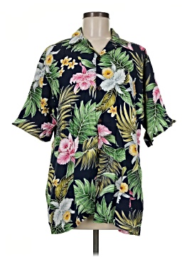 Paradise Bay Short Sleeve Button Down Shirt