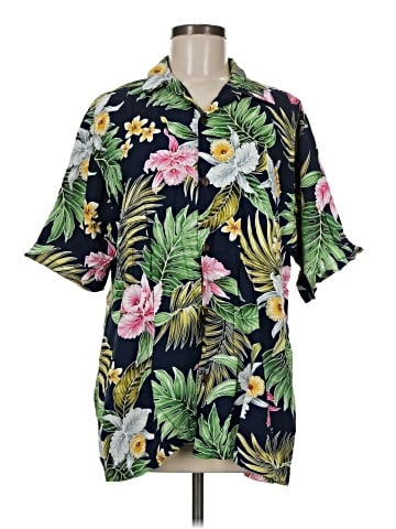 Paradise Bay Short Sleeve Button-Down Shirt (view 1)