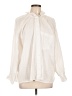 Zara Ivory Long Sleeve Blouse Size L - photo 1