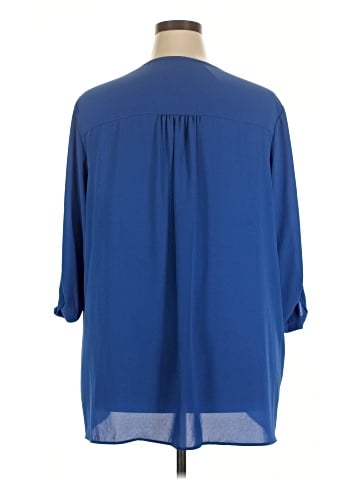 Karen Kane 3/4 Sleeve Blouse (view 2)