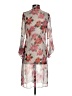 Diane von Furstenberg 100% Silk Silver Kimono Size 4 - photo 2