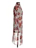 Diane von Furstenberg 100% Silk Silver Kimono Size 4 - photo 4