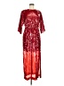 J.Crew 100% Polyester Red Cocktail Dress Size 8 - photo 1
