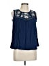 Unbranded Blue Sleeveless Blouse Size L - photo 1