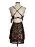 City Studio 100% Polyester Animal Print Brown Cocktail Dress Size 1 - 2 - photo 2