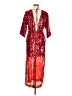J.Crew 100% Polyester Red Cocktail Dress Size 8 - photo 2