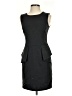 MICHAEL Michael Kors Solid Gray Casual Dress Size 4 - photo 1