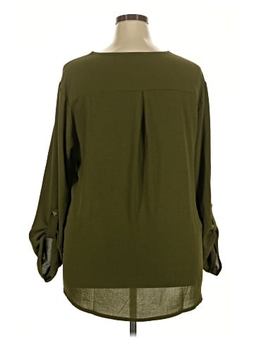 She + Sky Long Sleeve Blouse (view 2)