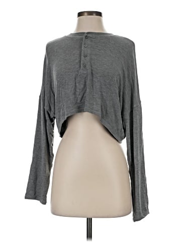 SKIMS Long Sleeve Henley (view 1)
