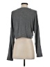 SKIMS Gray Long Sleeve Henley Size XS - photo 2