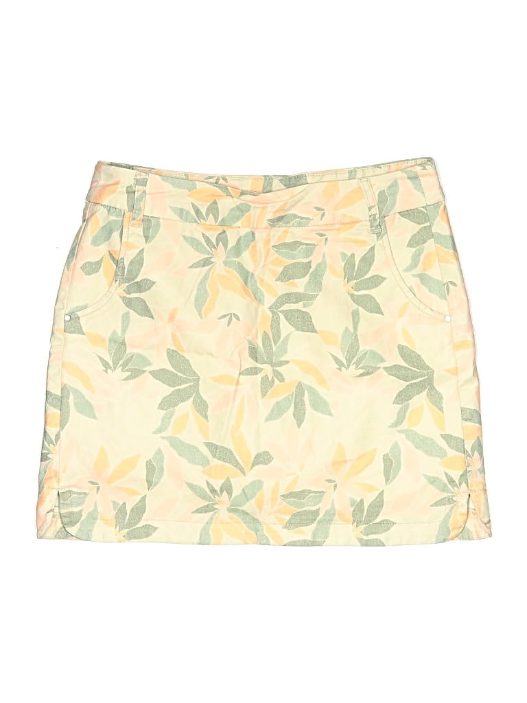 Pre-owned Tribal Casual Skirt In Yellow