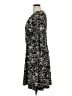 Chico's Print Black Casual Dress Size XL (3) - photo 5