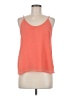 Chelsea28 100% Polyester Orange Sleeveless Top Size M - photo 1