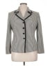Evan Picone Houndstooth Ivory Blazer Size 14 Petite - photo 1