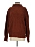 Madewell Solid Brown Turtleneck Sweater Size S - photo 1