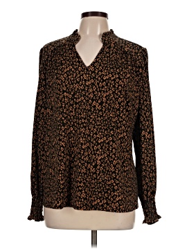Adrianna Papell Long Sleeve Blouse