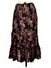 Chadwicks Paisley Black Casual Skirt Size S - photo 2