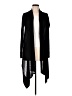BCBGMAXAZRIA Black Silk Cardigan Size Med - Lg - photo 1