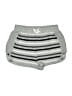 BCBGirls 100% Polyester Stripes Gray Shorts Size 10 - photo 1
