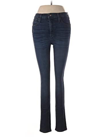 Madewell 10" High-Rise Skinny Jeans in Hayes Wash (view 1)