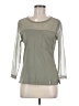 DKNY Green 3/4 Sleeve Top Size M - photo 1