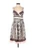 Muse Paisley Ivory Cocktail Dress Size 6 - photo 1