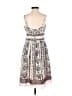 Muse Paisley Ivory Cocktail Dress Size 6 - photo 2