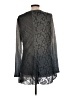 Adore Gray Long Sleeve Top Size L - photo 2