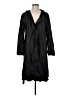 Custo Barcelona 100% Polyester Black Raincoat Size 8 - photo 1