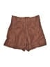 Wilfred Solid Brown Shorts Size 6 - photo 2