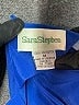 Sara Stephen 100% Polyester Blue Short Sleeve Blouse Size M - photo 7