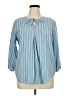 St. John's Bay Blue 3/4 Sleeve Blouse Size XL - photo 1