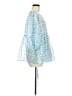 Future Collective Blue 3/4 Sleeve Blouse Size M - photo 4