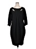 Assorted Brands Solid Black Casual Dress Size XL (estimated) - photo 1