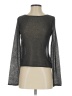 Pull&Bear Metallic Black Pullover Sweater Size S - photo 1