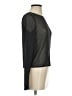 Pull&Bear Metallic Black Pullover Sweater Size S - photo 4