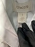 Chico's Ivory Short Sleeve Blouse Size Med (1) - photo 7
