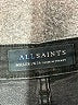 ALLSAINTS Chevron-herringbone Gray Jeans Size 26 waist - photo 7
