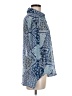 Fashion Nova 100% Polyester Paisley Blue Long Sleeve Blouse Size M - photo 4